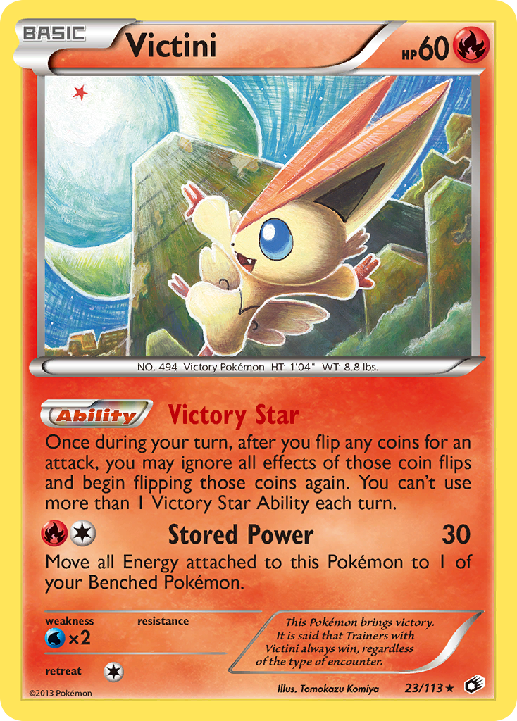 Victini (23/113) [Black & White: Legendary Treasures] | Tabernacle Games