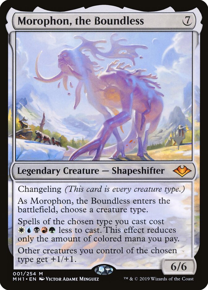 Morophon, the Boundless (Promo Pack) [Modern Horizons Promos] | Tabernacle Games