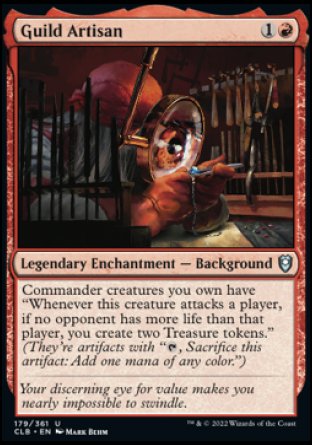 Guild Artisan [Commander Legends: Battle for Baldur's Gate] | Tabernacle Games