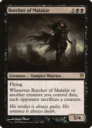 Butcher of Malakir [Duel Decks: Sorin vs. Tibalt] | Tabernacle Games