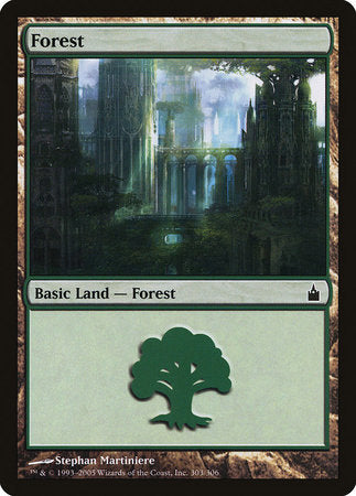 Forest (303) [Ravnica: City of Guilds] | Tabernacle Games