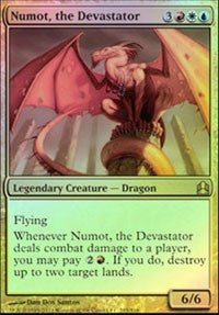 Numot, the Devastator (Oversized) [Oversize Cards] | Tabernacle Games