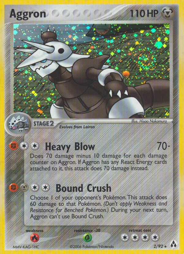 Aggron (2/92) [EX: Legend Maker] | Tabernacle Games