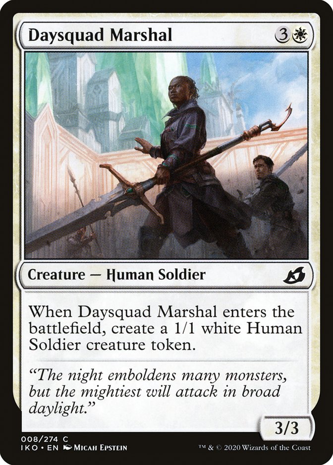 Daysquad Marshal [Ikoria: Lair of Behemoths] | Tabernacle Games