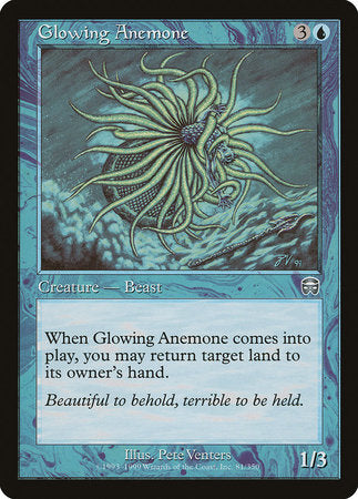Glowing Anemone [Mercadian Masques] | Tabernacle Games