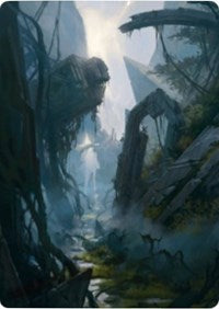 Swamp 2 Art Card [Zendikar Rising Art Series] | Tabernacle Games