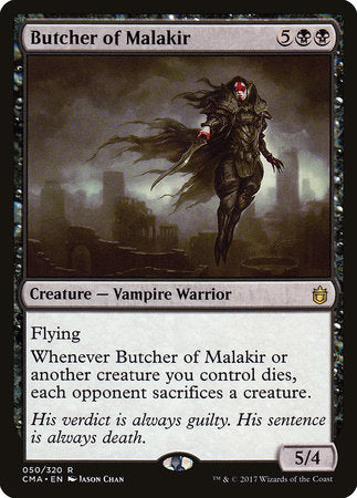 Butcher of Malakir [Commander Anthology] | Tabernacle Games