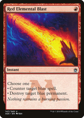 Red Elemental Blast [Masters 25] | Tabernacle Games