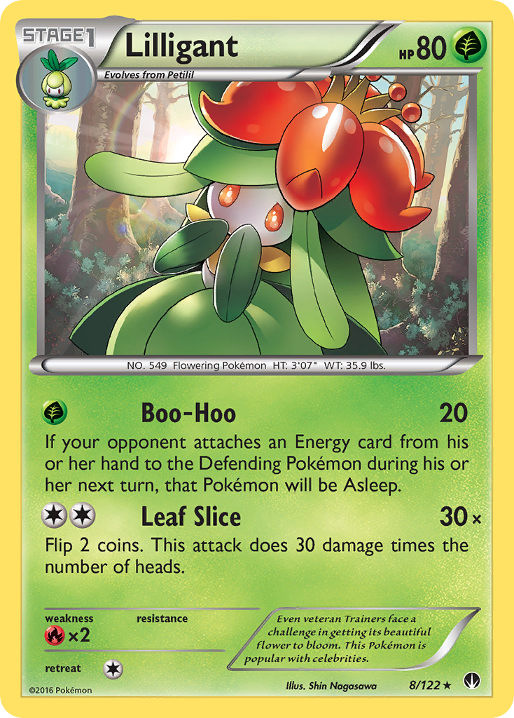 Lilligant (8/122) [XY: BREAKpoint] | Tabernacle Games