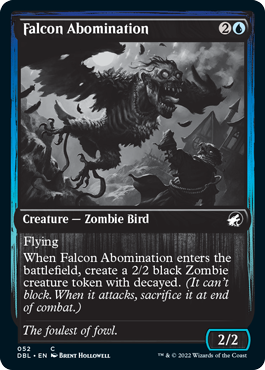 Falcon Abomination [Innistrad: Double Feature] | Tabernacle Games