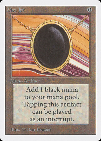 Mox Jet [Unlimited Edition] | Tabernacle Games