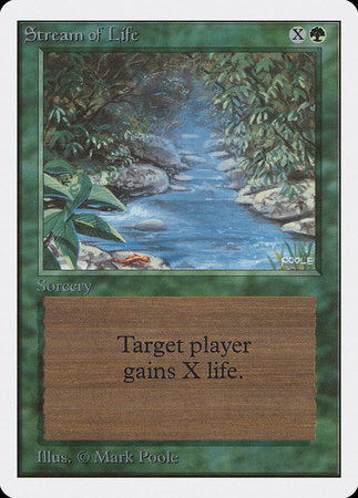 Stream of Life [Unlimited Edition] | Tabernacle Games