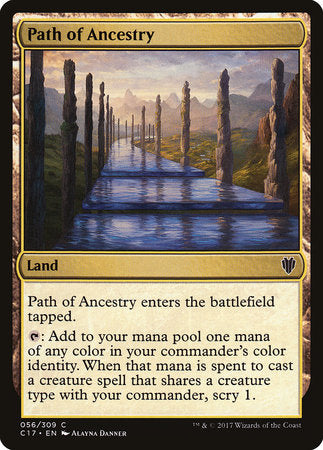 Path of Ancestry [Commander 2017] | Tabernacle Games