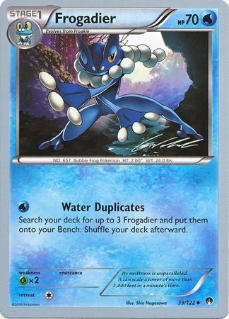 Frogadier (39/122) (Ninja Blitz - Cody Walinski) [World Championships 2016] | Tabernacle Games