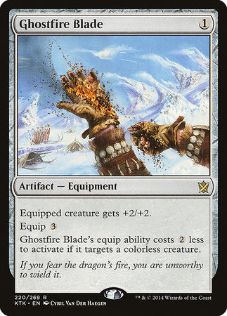 Ghostfire Blade [Khans of Tarkir] | Tabernacle Games