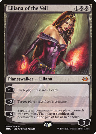 Liliana of the Veil [Modern Masters 2017] | Tabernacle Games