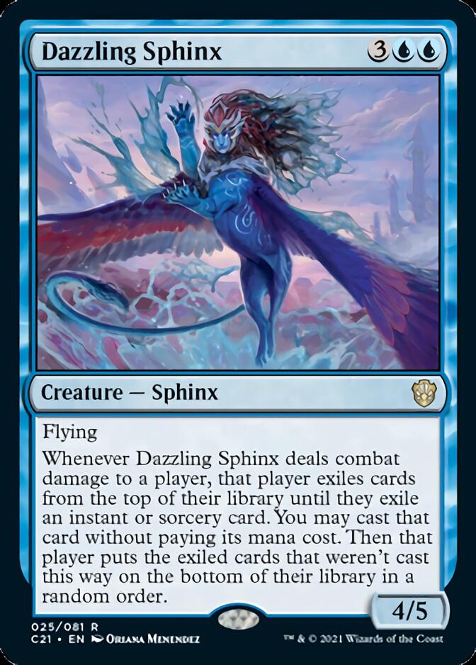 Dazzling Sphinx [Commander 2021] | Tabernacle Games