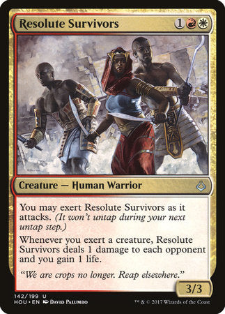 Resolute Survivors [Hour of Devastation] | Tabernacle Games