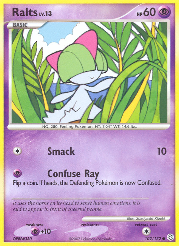 Ralts (102/132) [Diamond & Pearl: Secret Wonders] | Tabernacle Games