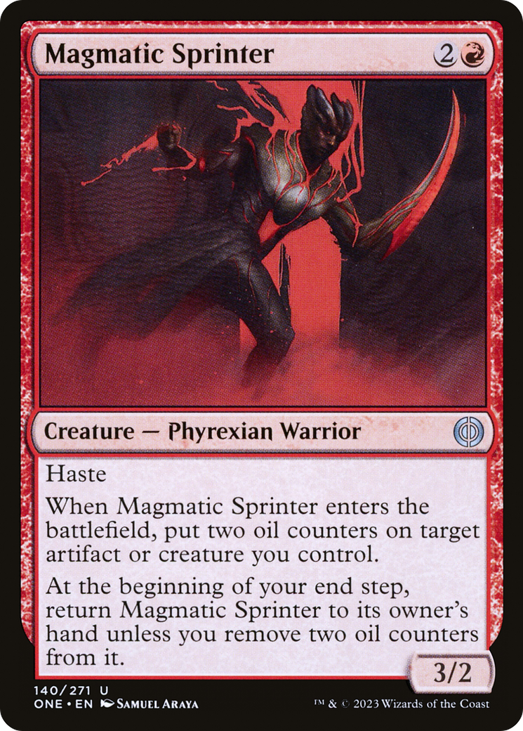 Magmatic Sprinter [Phyrexia: All Will Be One] | Tabernacle Games