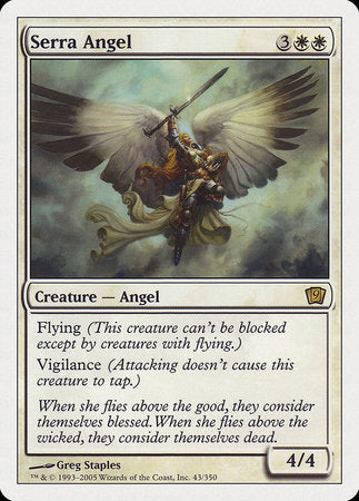 Serra Angel [Ninth Edition] | Tabernacle Games