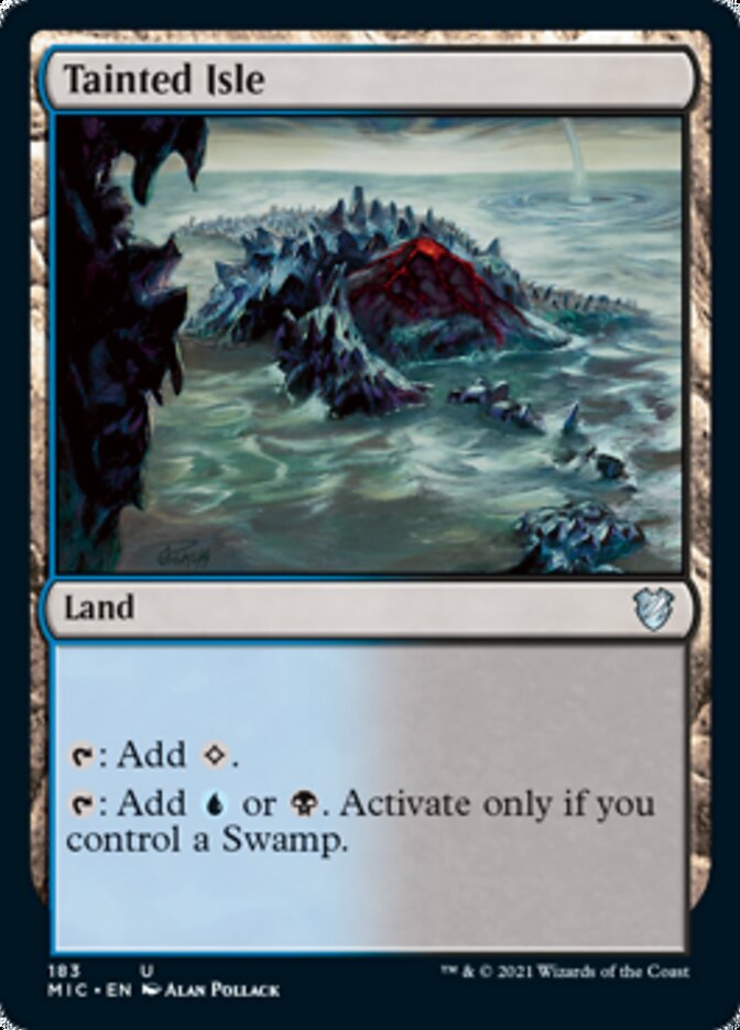 Tainted Isle [Innistrad: Midnight Hunt Commander] | Tabernacle Games