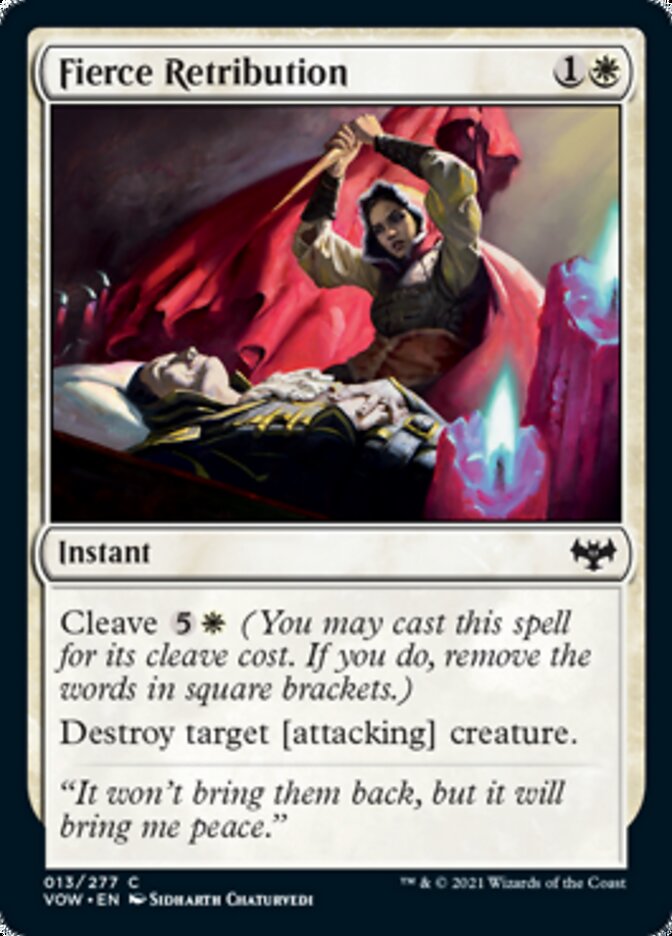 Fierce Retribution [Innistrad: Crimson Vow] | Tabernacle Games