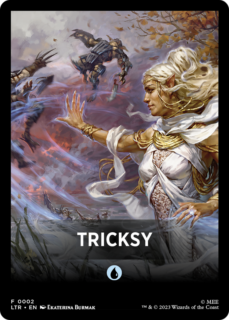 Tricksy Theme Card [The Lord of the Rings: Tales of Middle-Earth Tokens] | Tabernacle Games