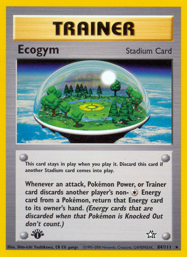 Ecogym (84/111) [Neo Genesis 1st Edition] | Tabernacle Games