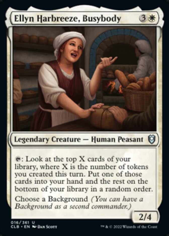 Ellyn Harbreeze, Busybody [Commander Legends: Battle for Baldur's Gate] | Tabernacle Games