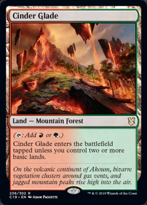 Cinder Glade [Commander 2019] | Tabernacle Games