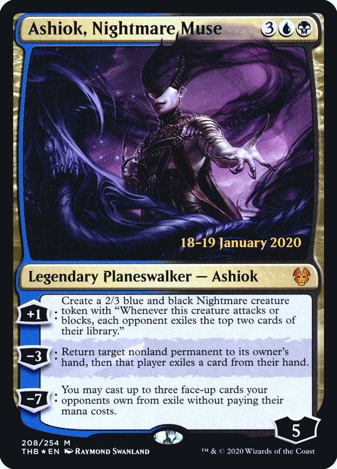 Ashiok, Nightmare Muse [Theros Beyond Death Prerelease Promos] | Tabernacle Games