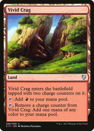 Vivid Crag [Commander 2017] | Tabernacle Games