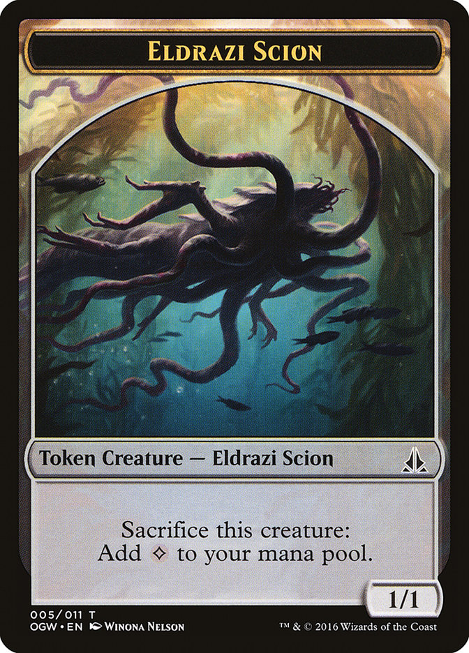 Eldrazi Scion (005/011) [Oath of the Gatewatch Tokens] | Tabernacle Games