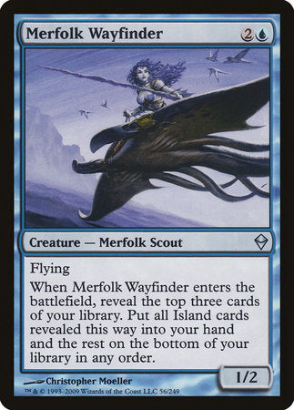 Merfolk Wayfinder [Zendikar] | Tabernacle Games