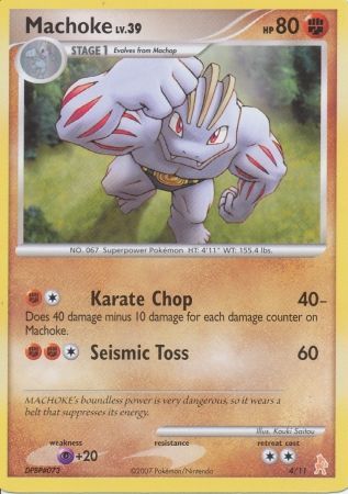 Machoke (4/11) [Diamond & Pearl: Trainer Kit - Lucario] | Tabernacle Games