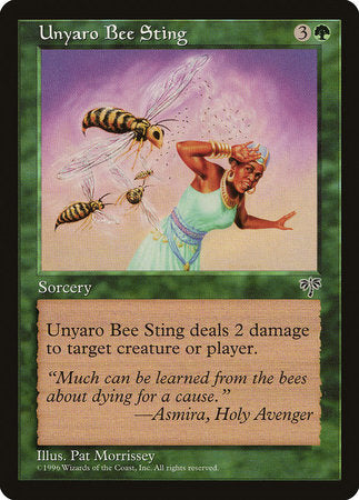 Unyaro Bee Sting [Mirage] | Tabernacle Games