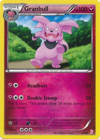 Granbull (29/30) [XY: Trainer Kit - Sylveon] | Tabernacle Games