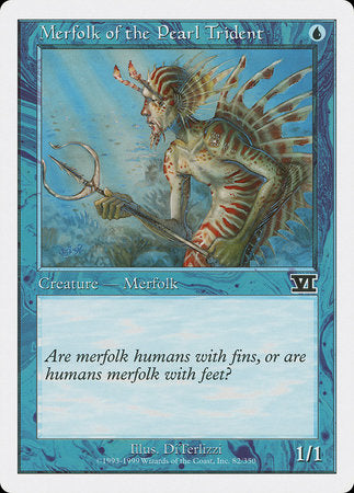 Merfolk of the Pearl Trident [Classic Sixth Edition] | Tabernacle Games