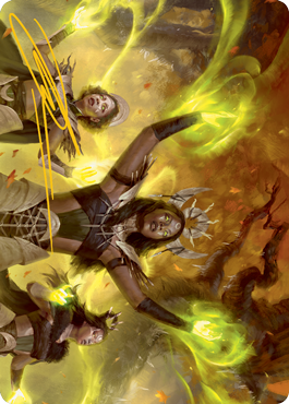 Dawnhart Wardens Art Card (Gold-Stamped Signature) [Innistrad: Midnight Hunt Art Series] | Tabernacle Games