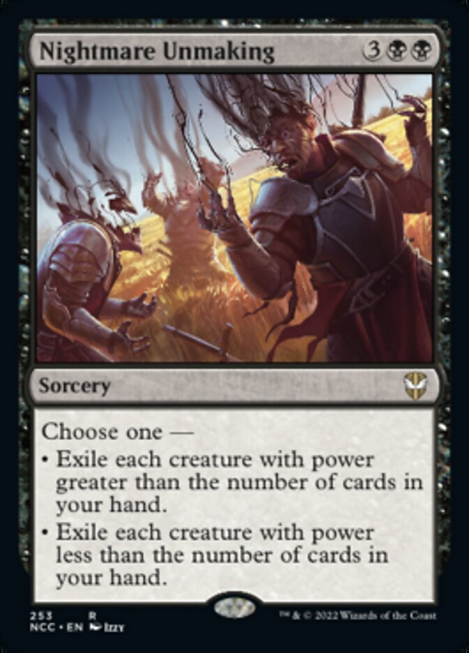 Nightmare Unmaking [Streets of New Capenna Commander] | Tabernacle Games