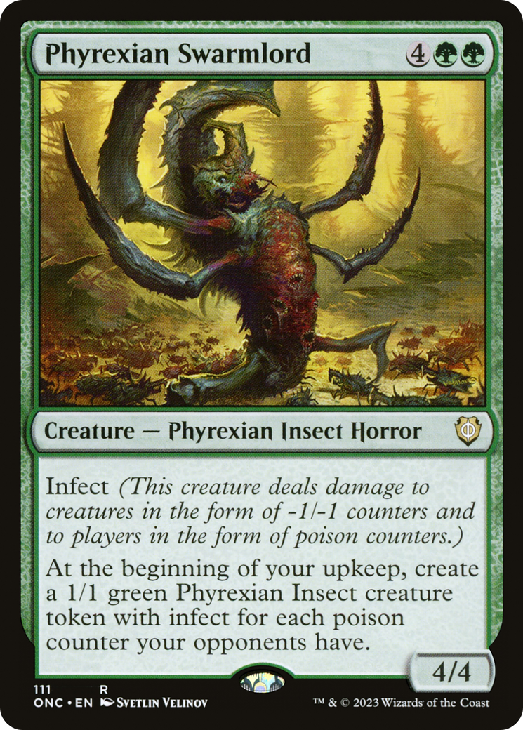 Phyrexian Swarmlord [Phyrexia: All Will Be One Commander] | Tabernacle Games