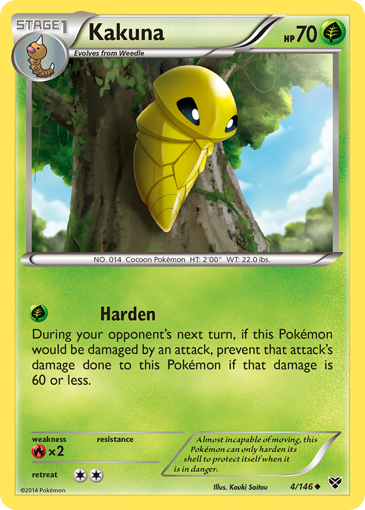 Kakuna (4/146) [XY: Base Set] | Tabernacle Games