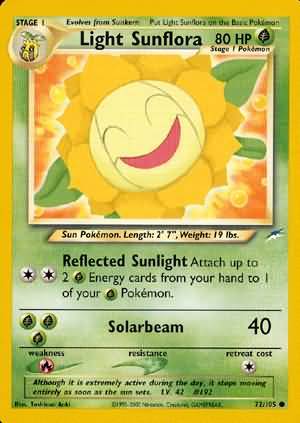 Light Sunflora (72/105) [Neo Destiny Unlimited] | Tabernacle Games