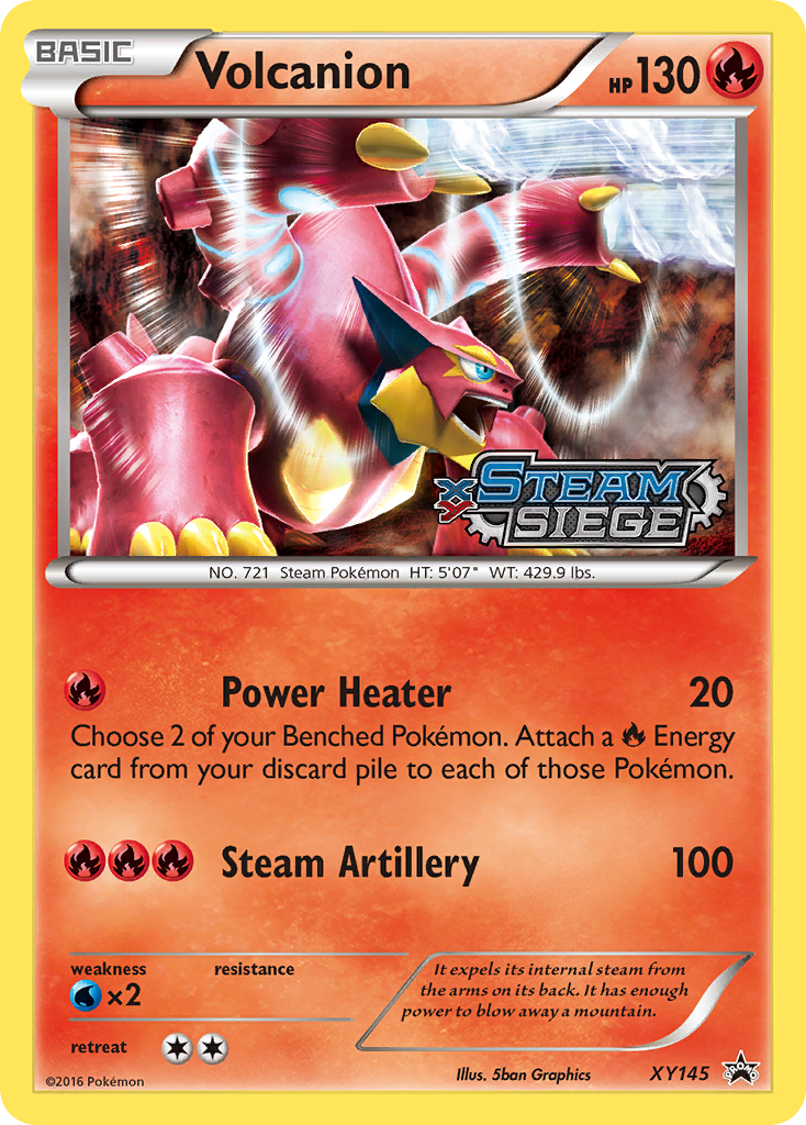 Volcanion (XY145) [XY: Black Star Promos] | Tabernacle Games