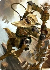 Teeterpeak Ambusher Art Card [Zendikar Rising Art Series] | Tabernacle Games