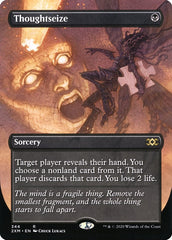 Thoughtseize (Borderless) [Double Masters] | Tabernacle Games
