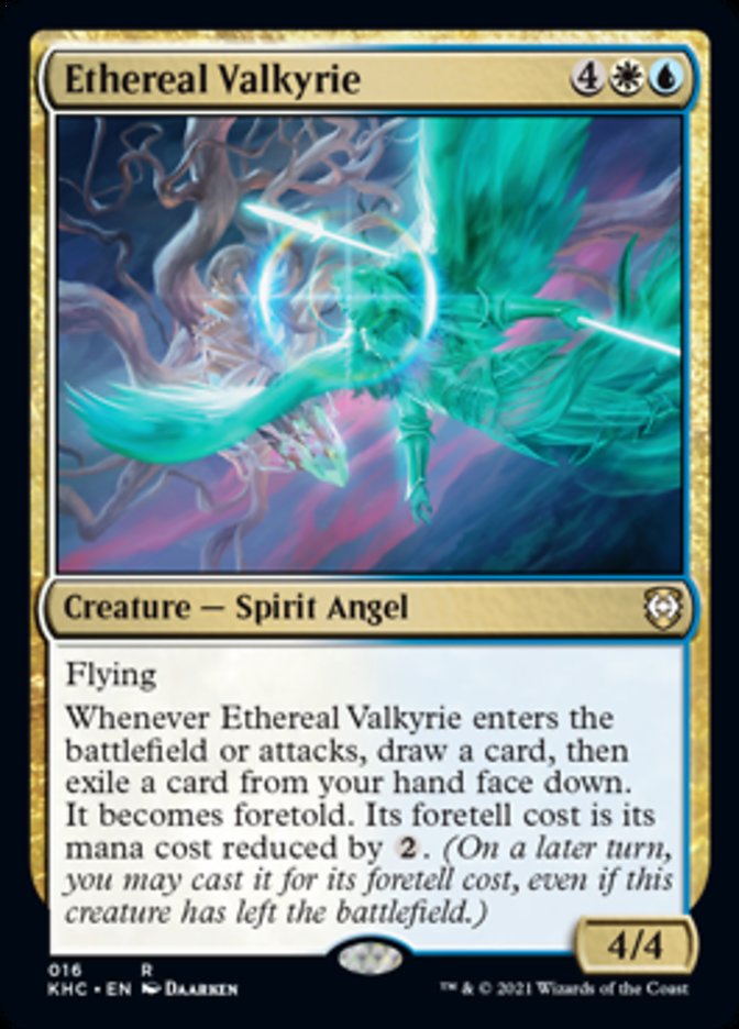 Ethereal Valkyrie [Kaldheim Commander] | Tabernacle Games