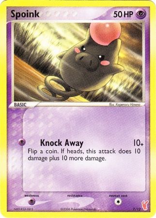 Spoink (7/12) [EX: Trainer Kit 2 - Plusle] | Tabernacle Games