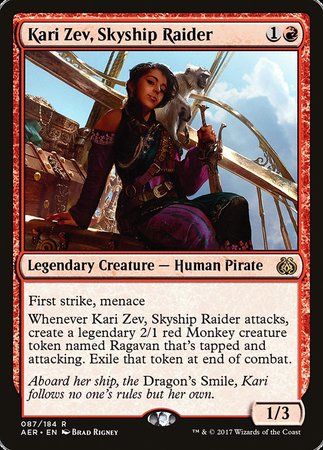 Kari Zev, Skyship Raider [Aether Revolt] | Tabernacle Games